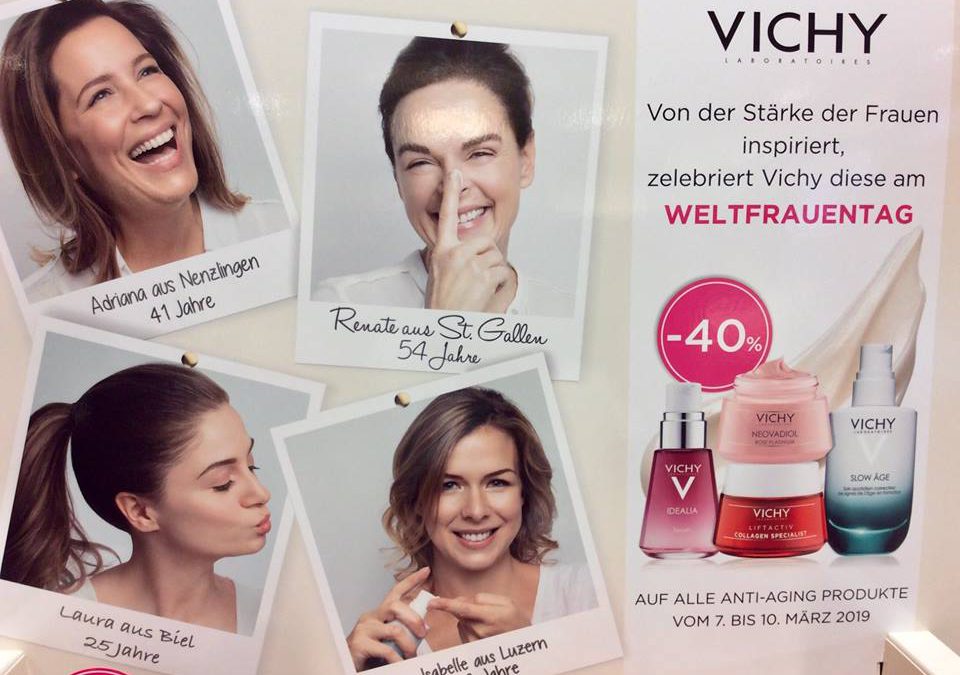 40 % Rabatt auf Vichy Anti-Aging Pflegen, 7./8./9. März